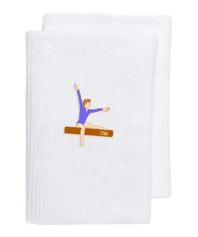 Ten-O Embroidered Wristbands Gym Girl F (1 pair)